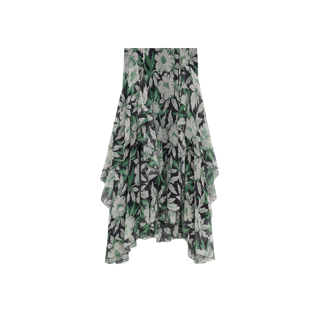 S540Y08XBG-9990 (W) Loewe Silk Skirt Multicolor