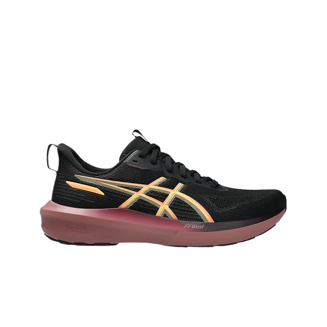 1012B859-001 (W) Asics GT-1000 14 Black Vivid Coral