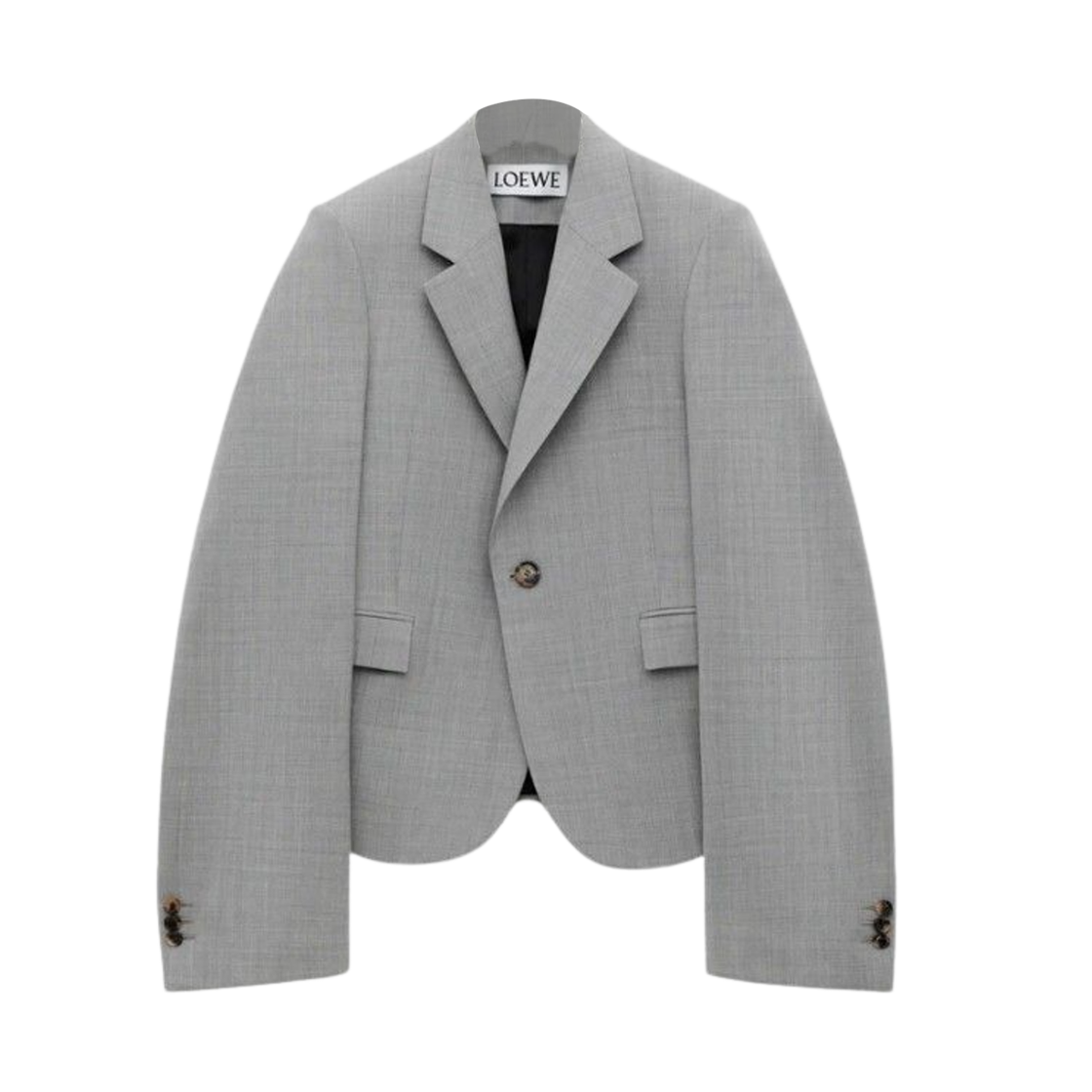 (W) 로에베 울 블레이저 그레이((W) Loewe Wool Blazer Grey)