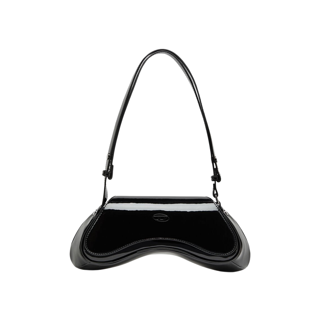 X10201P6255-HA881 Diesel Play Shoulder Bag Black