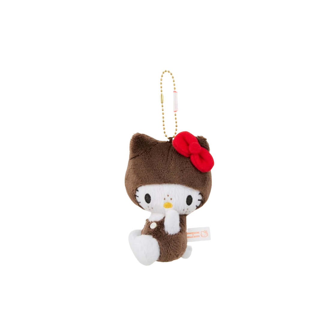 산리오 헬로 키티 x 몬치치 50주년 기념 헬로 키티 홀더(Sanrio Hello Kitty x Monchhichi 50th Anniversary Hello Kitty Holder)