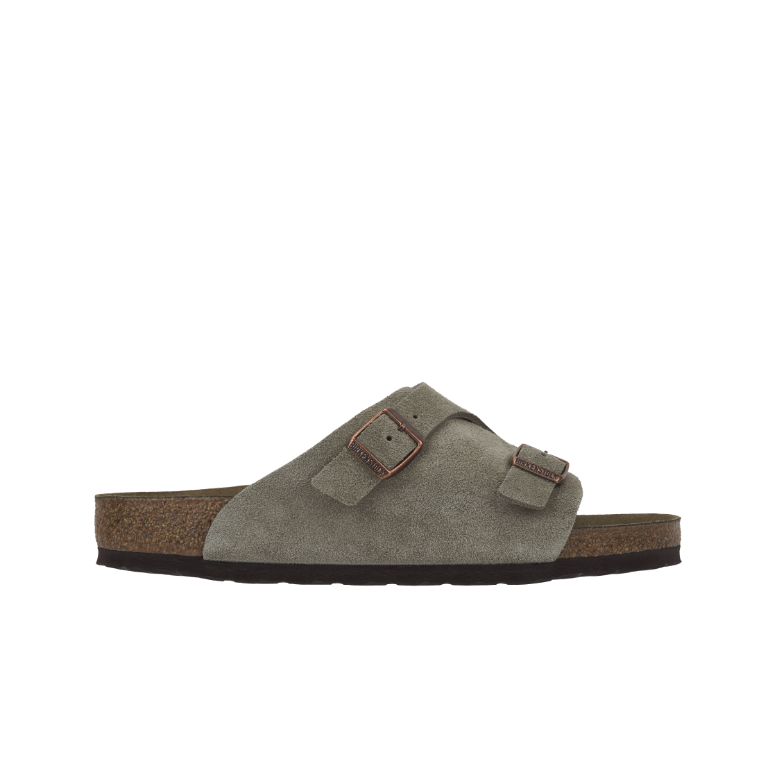 버켄스탁 취리히 스웨이드 레더 타우페 - 레귤러(Birkenstock Zurich Suede Leather Taupe - Regular)