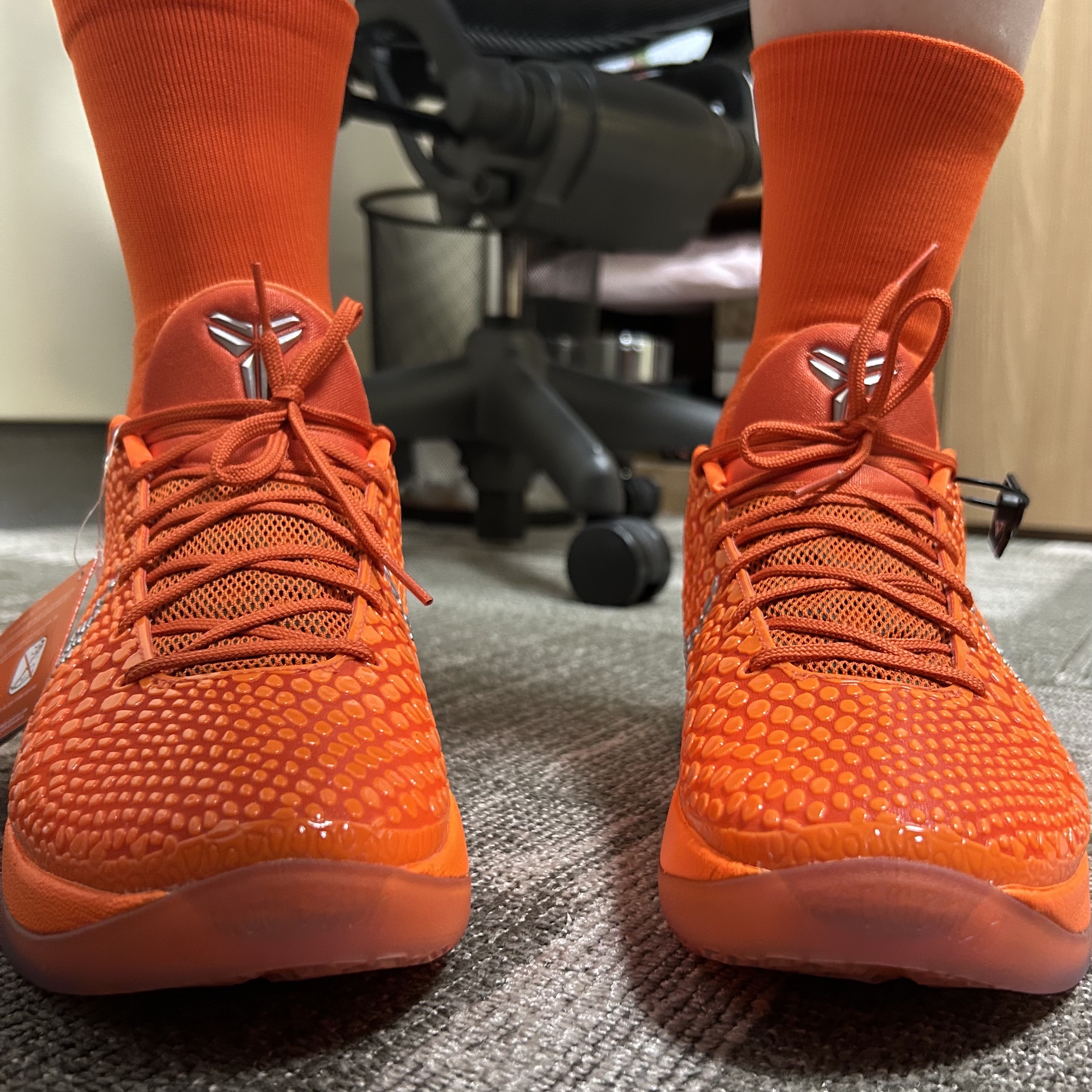 Nike Kobe 6 Protro Total Orange 착용 스타일 - 4