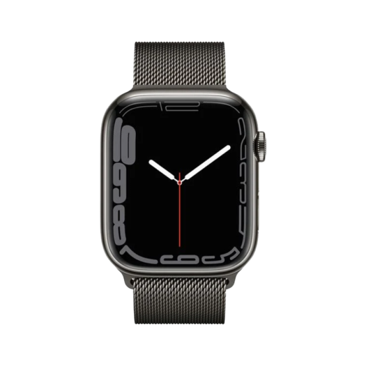 A2476_B_1_L [B등급] Refurbished Apple Watch Series 7 41mm Cellular Silver Stainless Steel