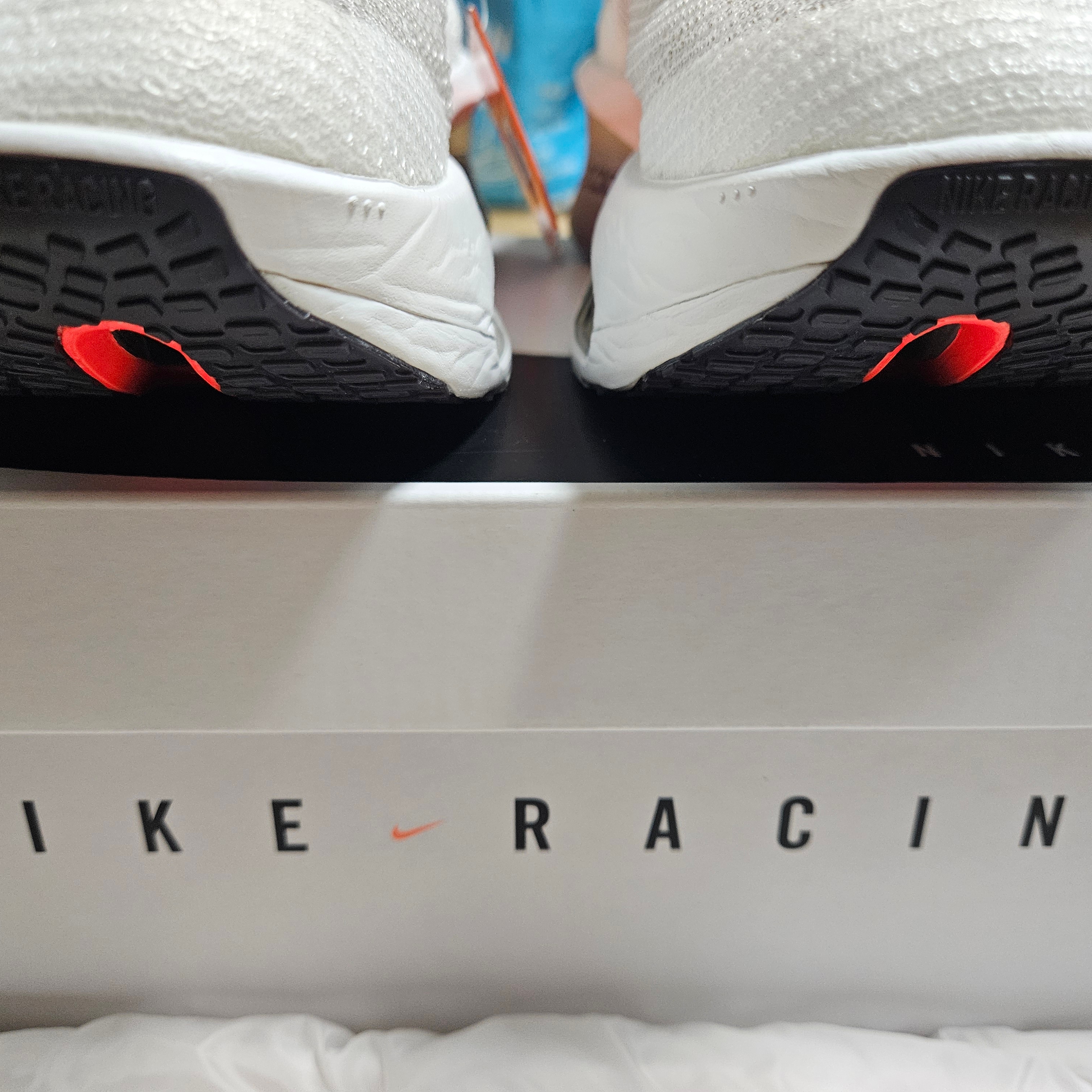 Nike Air Zoom Alphafly Next% 3 White Pure Platinum 착용 스타일 - 9