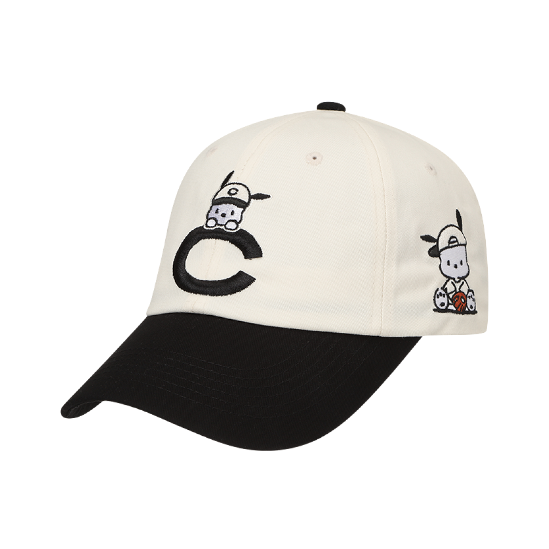 SSG 랜더스 x 포차코 인천 에디션 볼캡(SSG Landers x Pochacco Incheon Edition Ball Cap Beige)
