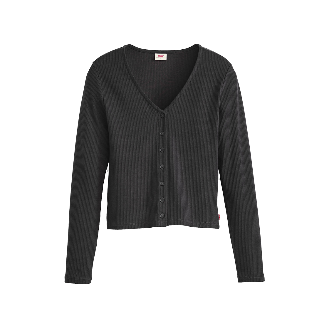A8783-0001 Levi's Women Muse Long Sleeve Tee Black