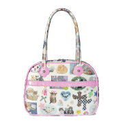 UnsteadyMarket Collage Tote Bag Pink