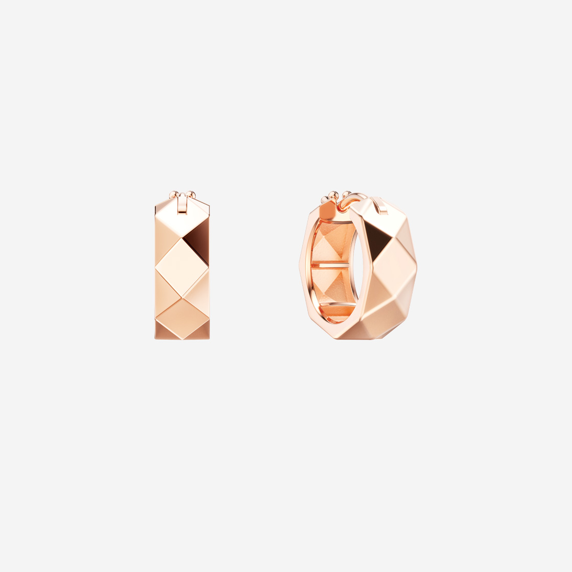 미꼬 앙상블 볼드 이어링 핑크 골드(Miko Ensemble Bold Earring Pink Gold)