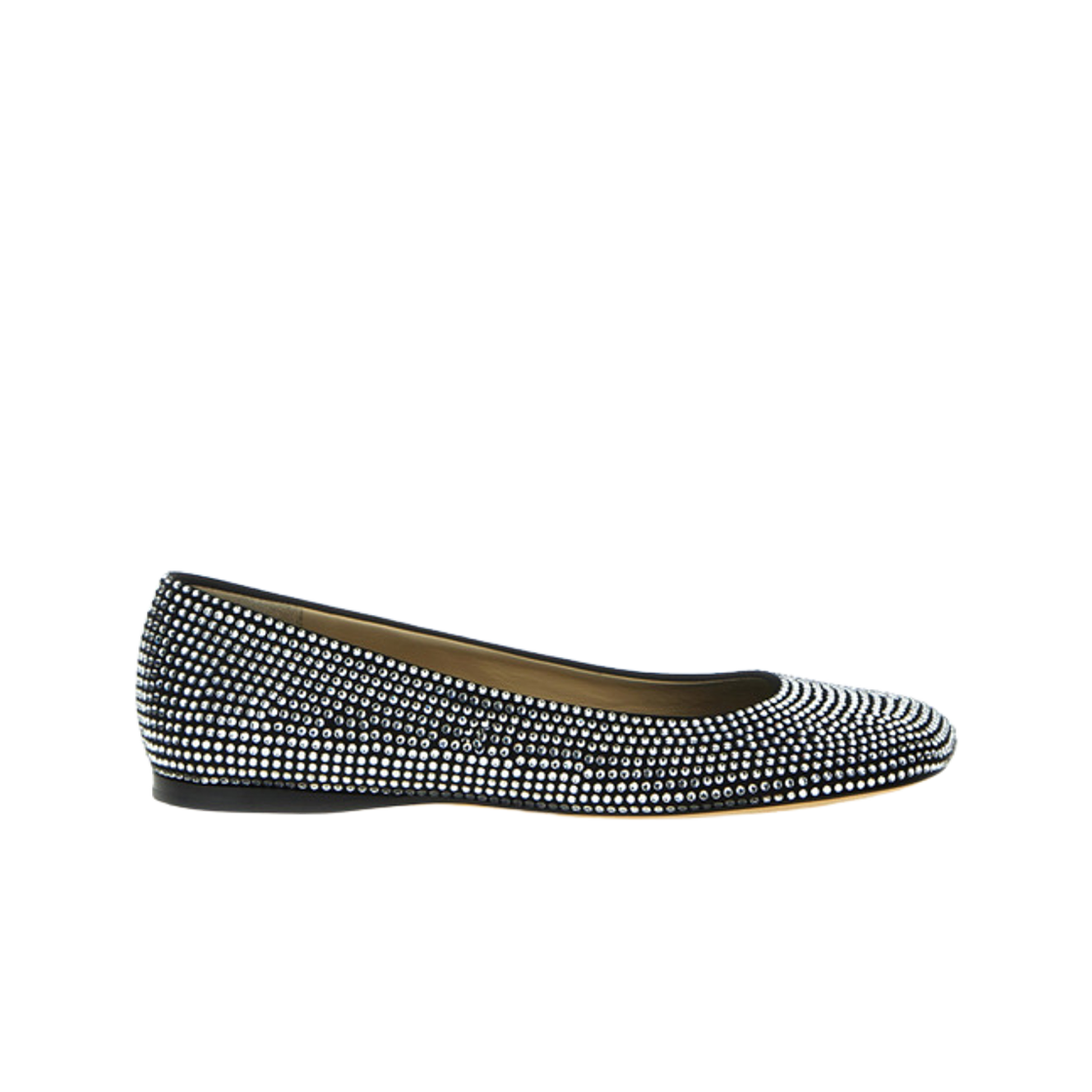 L815466X43-1100 (W) Loewe Rhinestone Flat Ballerinas Black
