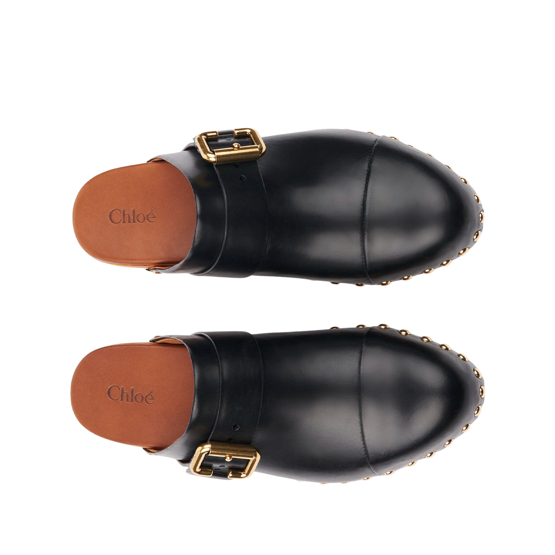 (W) 끌로에 제네트 클로그 블랙((W) Chloe Jeannette Clog Black) - 2