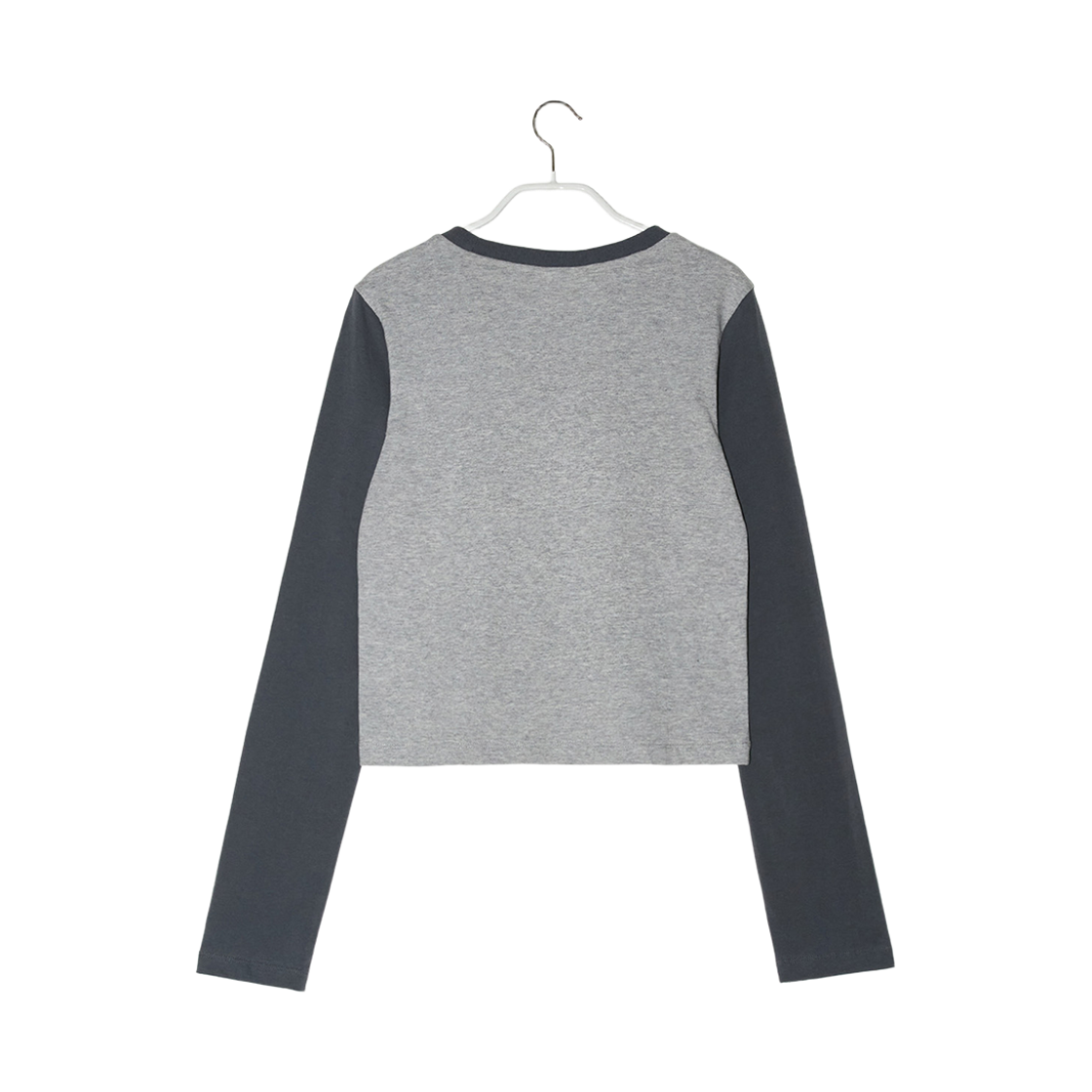 엔오르 우먼 엔오르 캣 크롭 티셔츠  그레이(Enor Women Enor Cat Crop T-Shirt  GREY) - 2