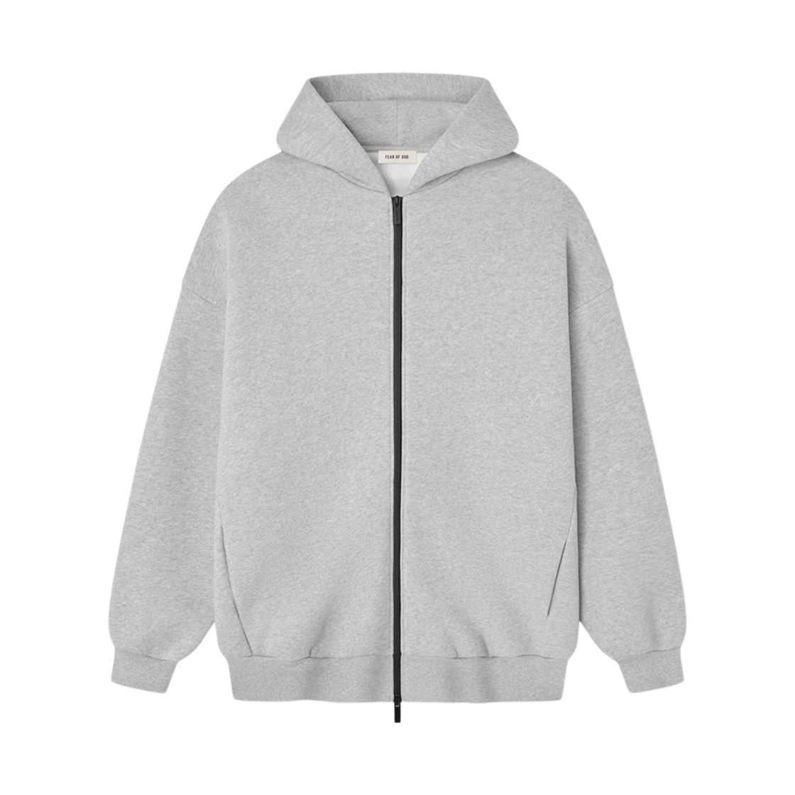FG25FW12-120FLC-054 Fear of God Athletics Zip Up Hoodie Melange Grey