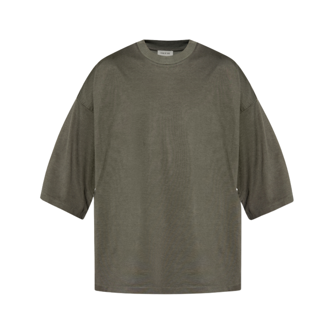 피어 오브 갓 릴렉스드 티셔츠 오프 블랙(Fear of God Relaxed T-Shirt Off Black)