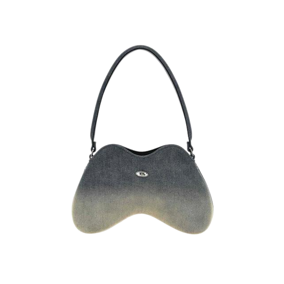 X10327P5499-H9749 Diesel Play Shoulder Bag in Washed Denim Brown