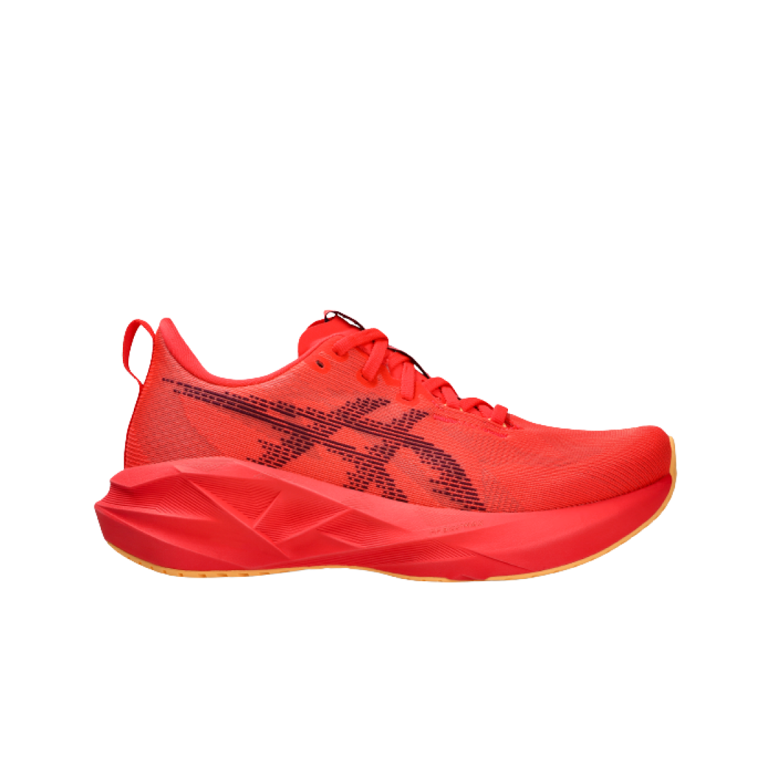 (W) 아식스 노바블라스트 5 플래쉬 레드 에도 퍼플((W) Asics Novablast 5 Flash Red Edo Purple)