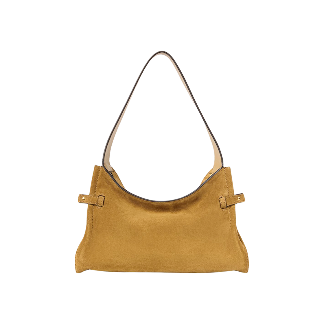 끌로에 스웨이드 레더 끌로에 참 호보백 골드 카키(Chloe Chloe Charms Hobo Bag in Suede Leather Gold Khaki) - 2