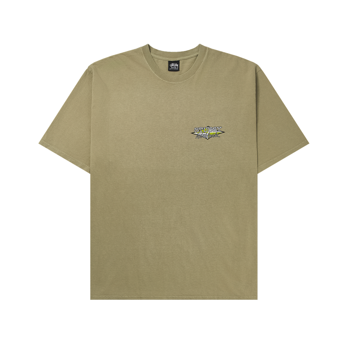 스투시 월드와이드 다이아몬드 티셔츠 피그먼트 다이드 엘름(Stussy Worldwide Diamond T-Shirt Pigment Dyed Elm) - 2