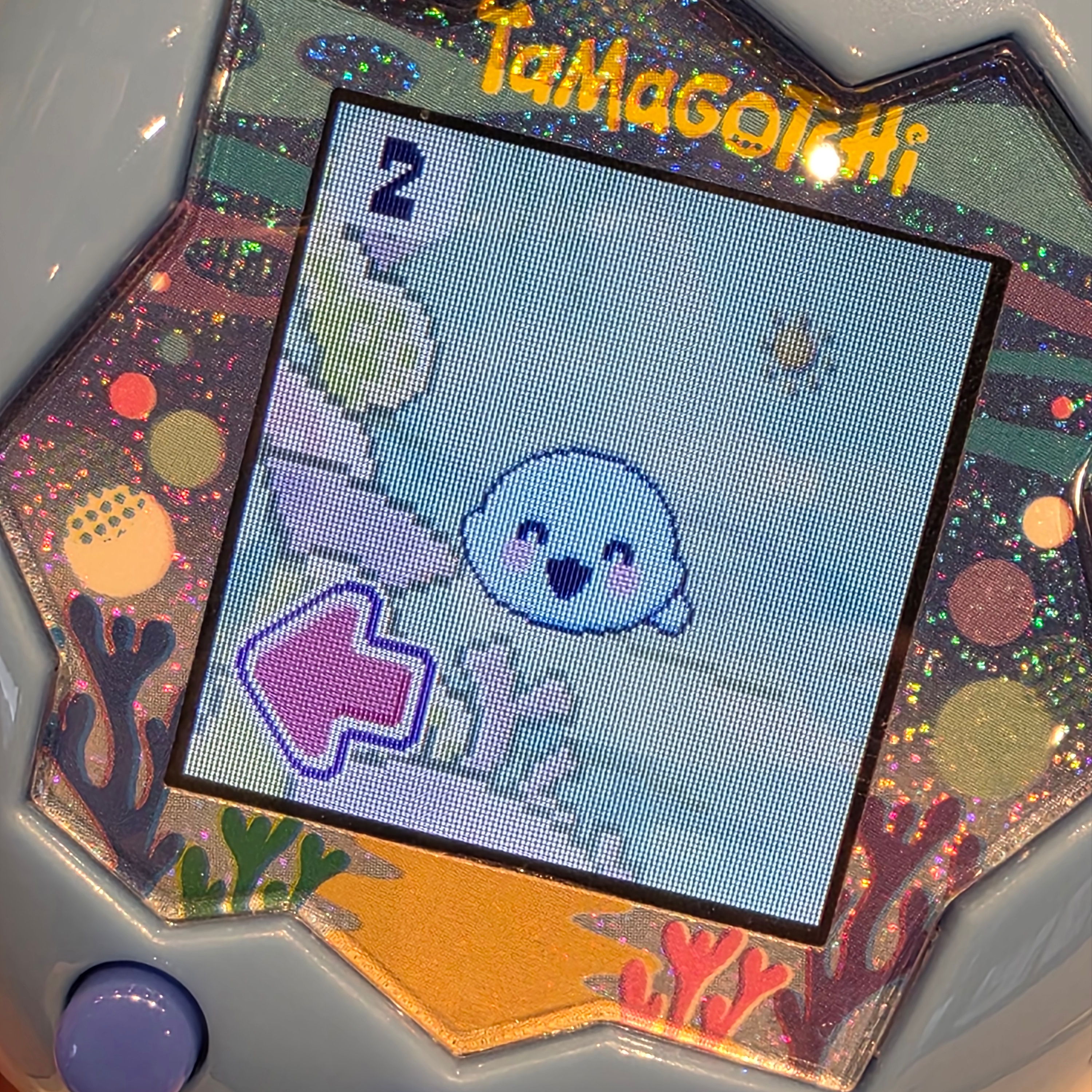 Tamagotchi Paradise Blue Water 착용 스타일 - 3
