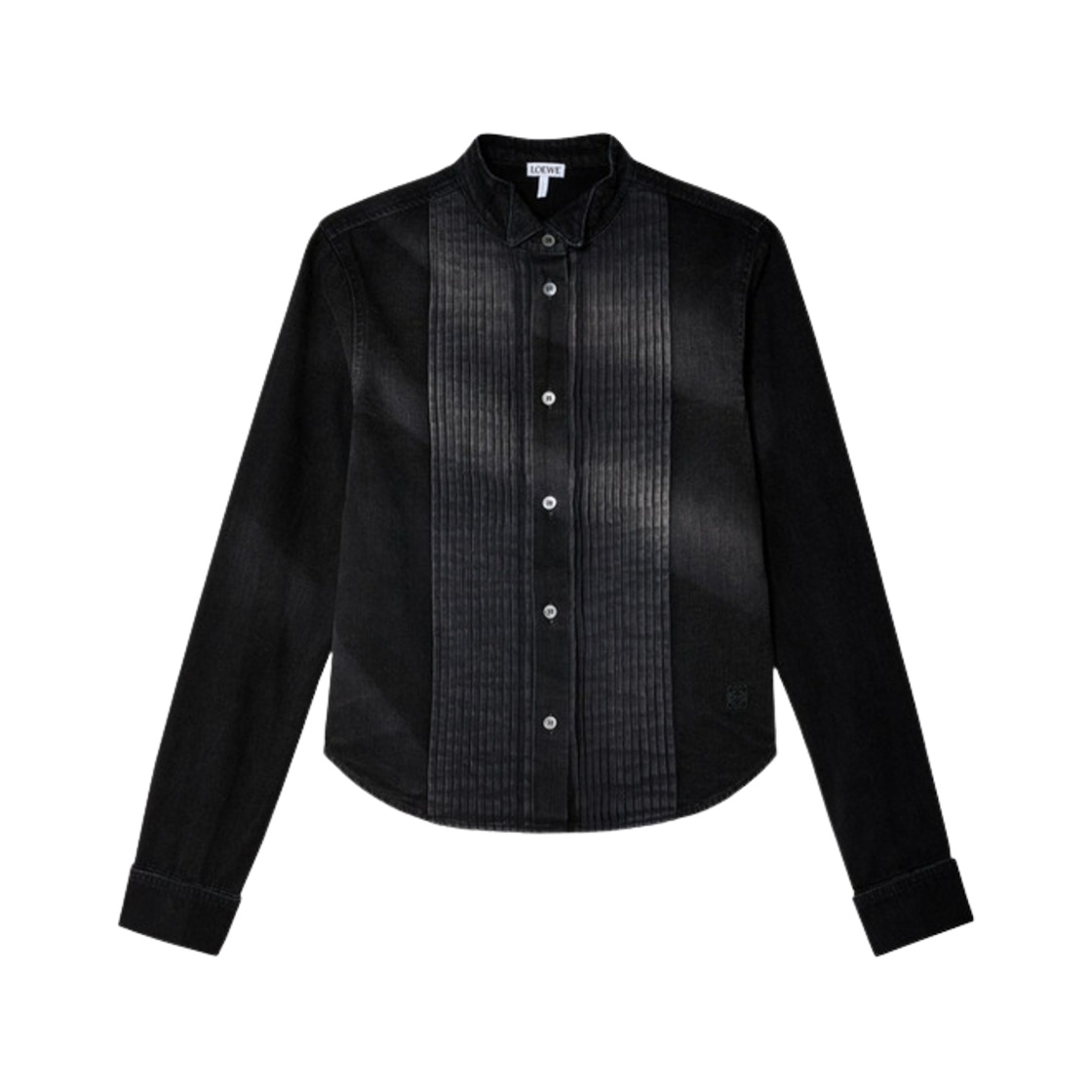 S540Y1DX02-8946 (W) Loewe Cotton Shirt Black