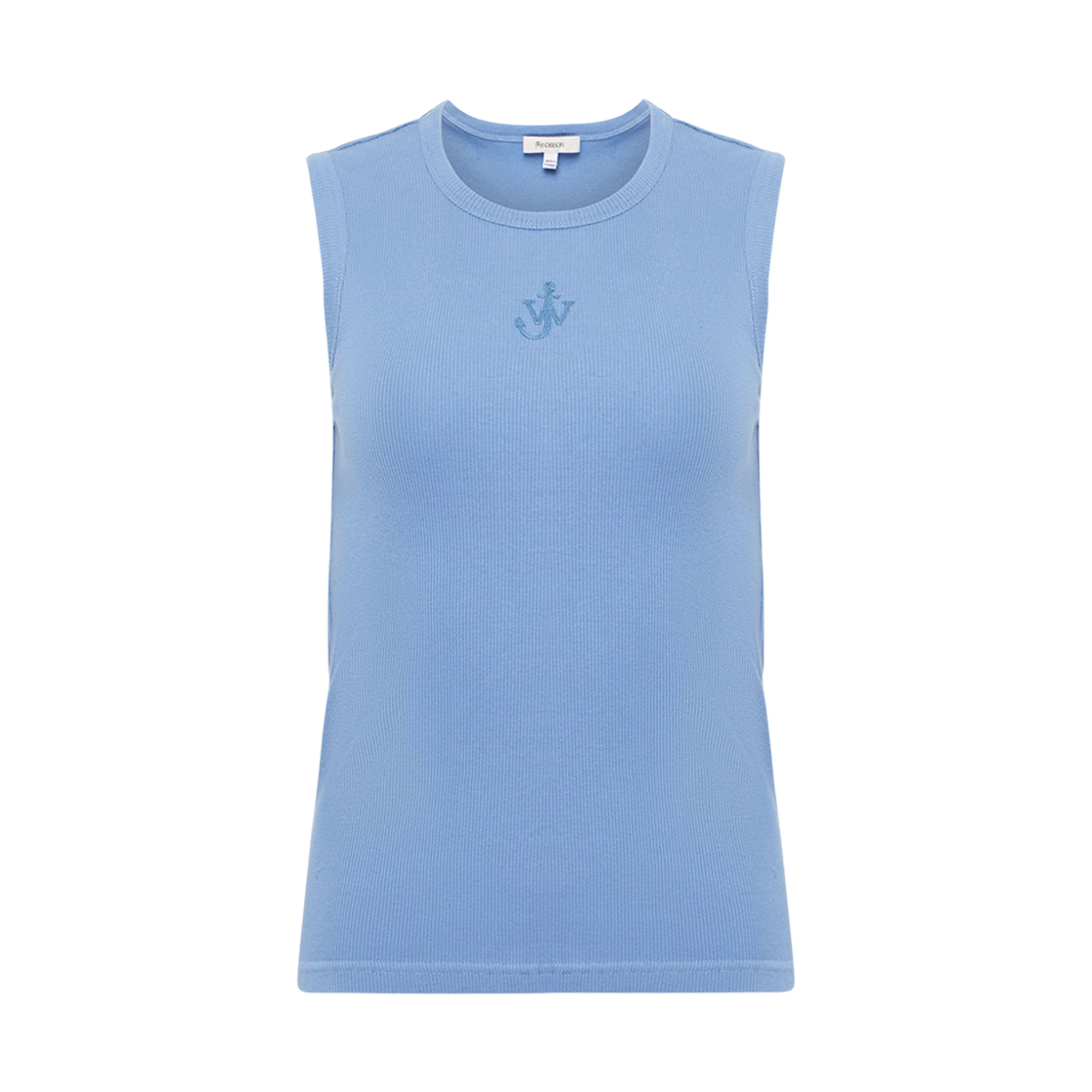 JO0248PG1717768 (W) JW Anderson Anchor Logo Tank Top Steel Blue
