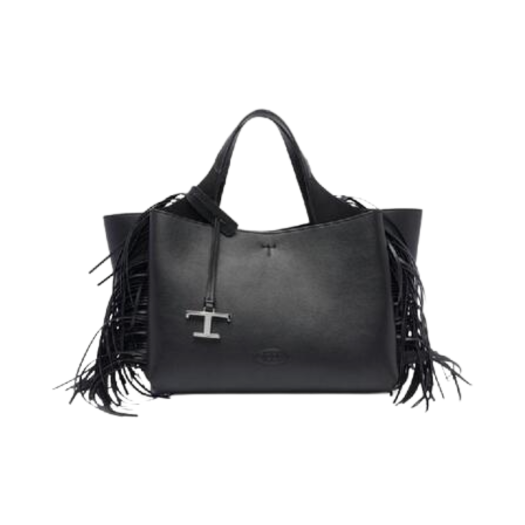 XBWAPAFL1F0XEAB999 Tod's T Timeless Leather Mini Bag Black