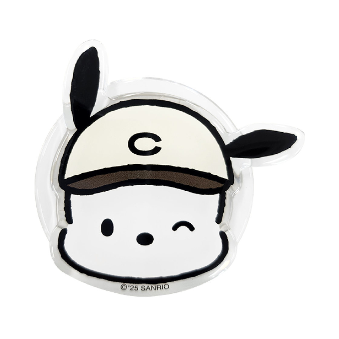 SSG 랜더스 x 포차코 인천 에디션 맥세이프 아크릴톡 페이스(SSG Landers x Pochacco Incheon Edition MagSafe Acrylic Tok Face White)