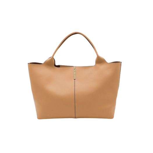 XBWEBRA0300UBL502A Tod's Shopping Bag in Leather Medium Camel