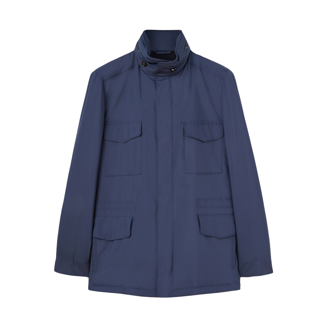 FAP9758-W000 (W) Loro Piana Traveller Mini Field Jacket Navy Blue