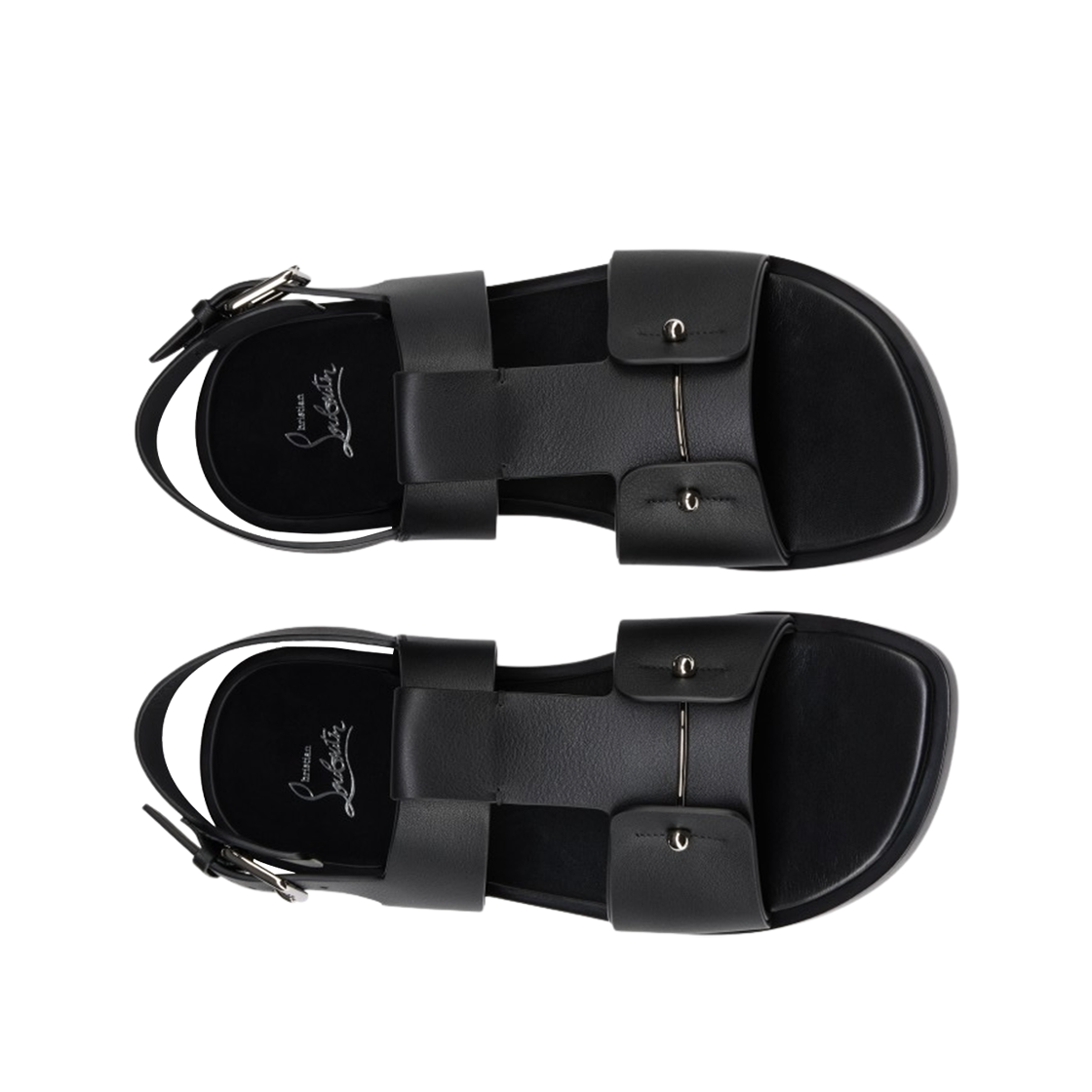 크리스찬 루부탱 카프 레더 샴벨리스 샌들 블랙(Christian Louboutin Calf Leather Chambeliss Sandal Black) - 2