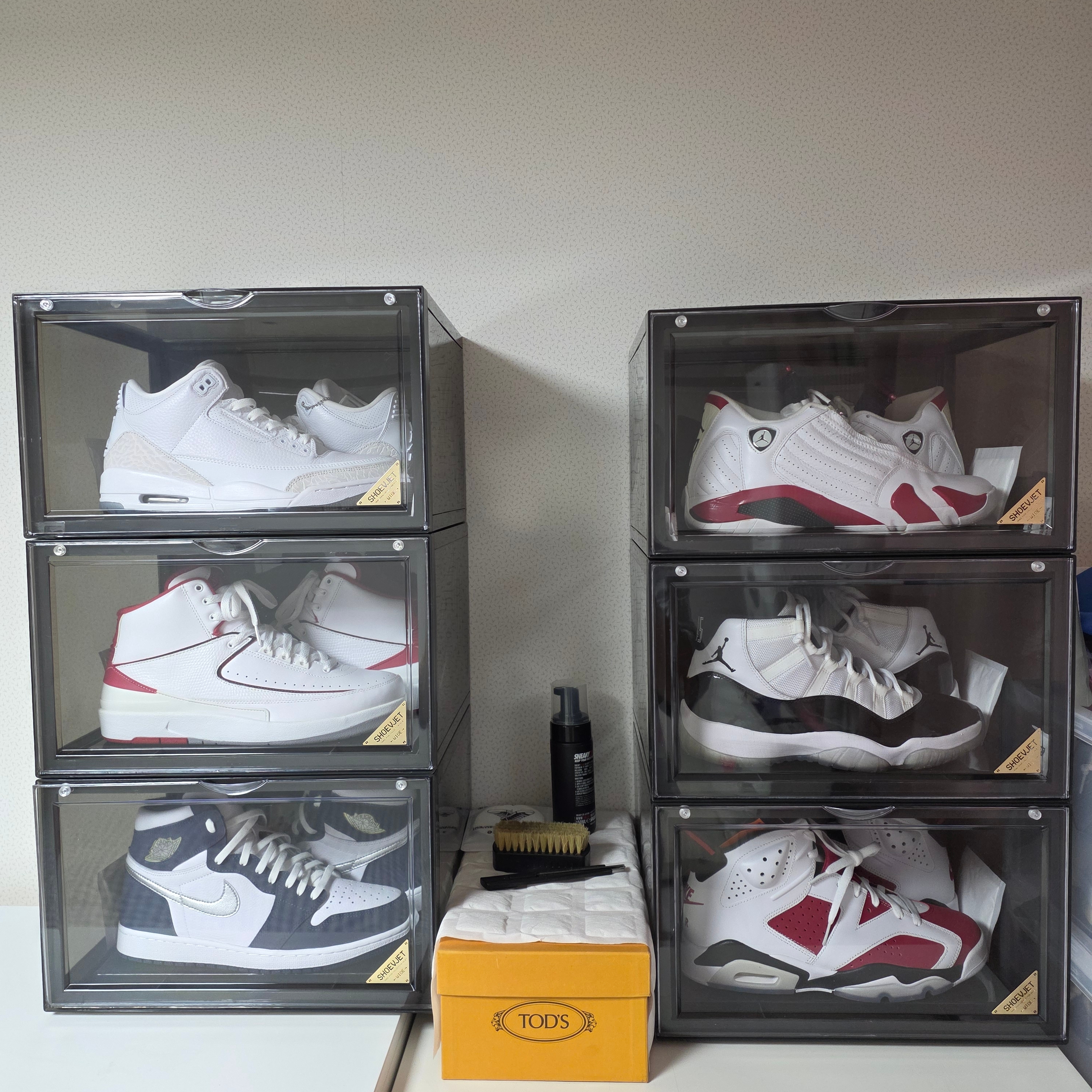 Jordan 6 Retro Carmine 2021 착용 스타일 - 1