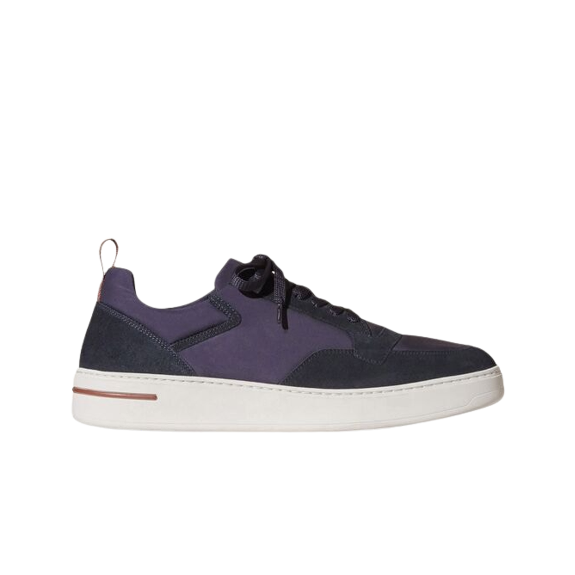 FAP9782-W000 Loro Piana Newport Walk Sneakers Blue Navy