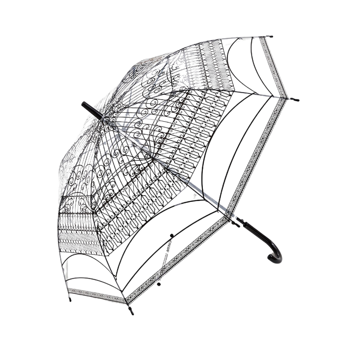 스파오 x 웬즈데이 우산 블랙(Spao x Wednesday Umbrella Black)