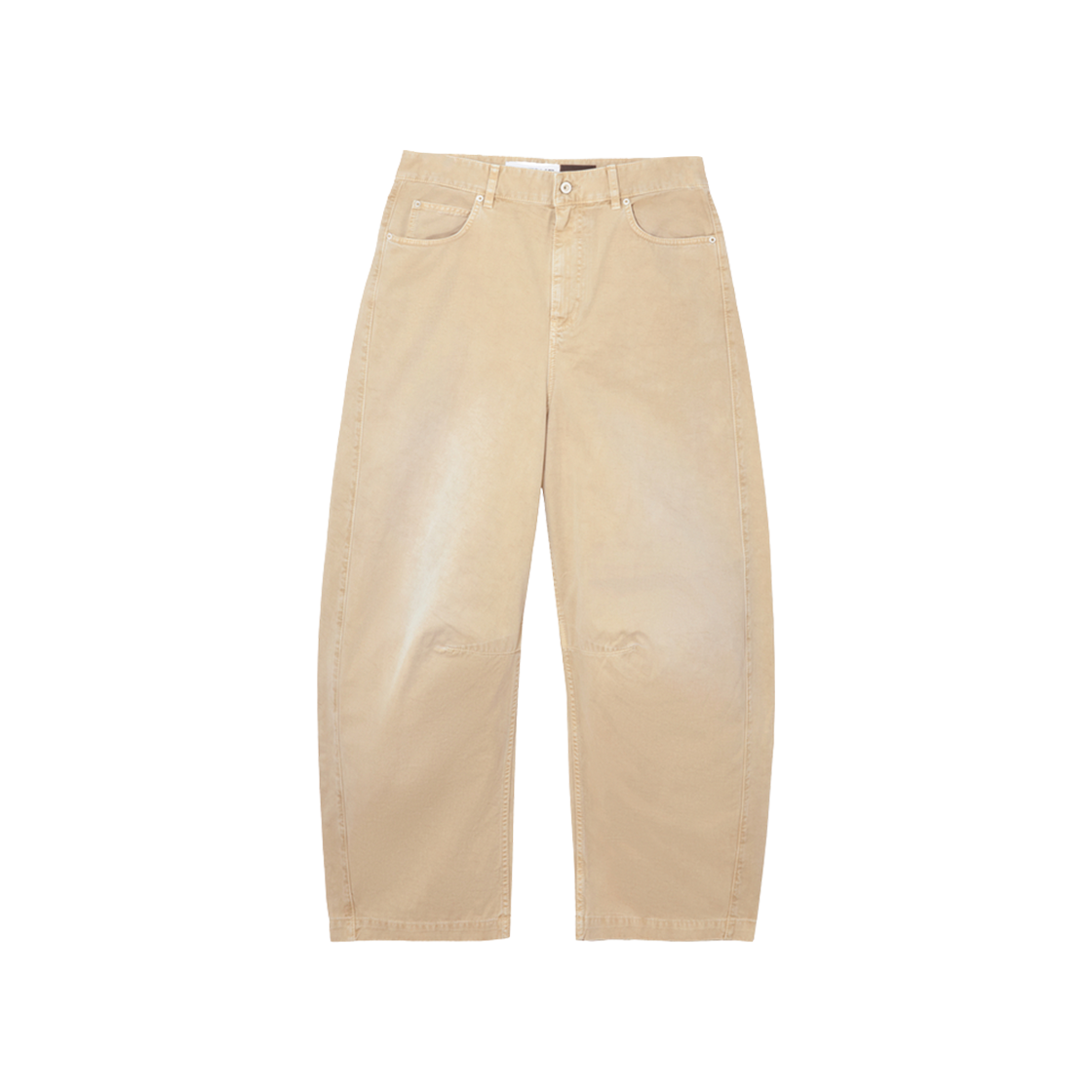 (W) 로에베 배럴 트라우저 라이트 베이지((W) Loewe Barrel Trousers Light Beige)