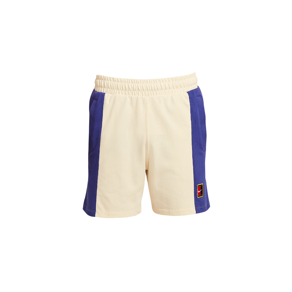 나이키 코트 헤리티지 테니스 쇼츠 페일 아이보리 딥 나이트 - 아시아(Nike Court Heritage Tennis Shorts Pale Ivory Deep Night - Asia) - 1
