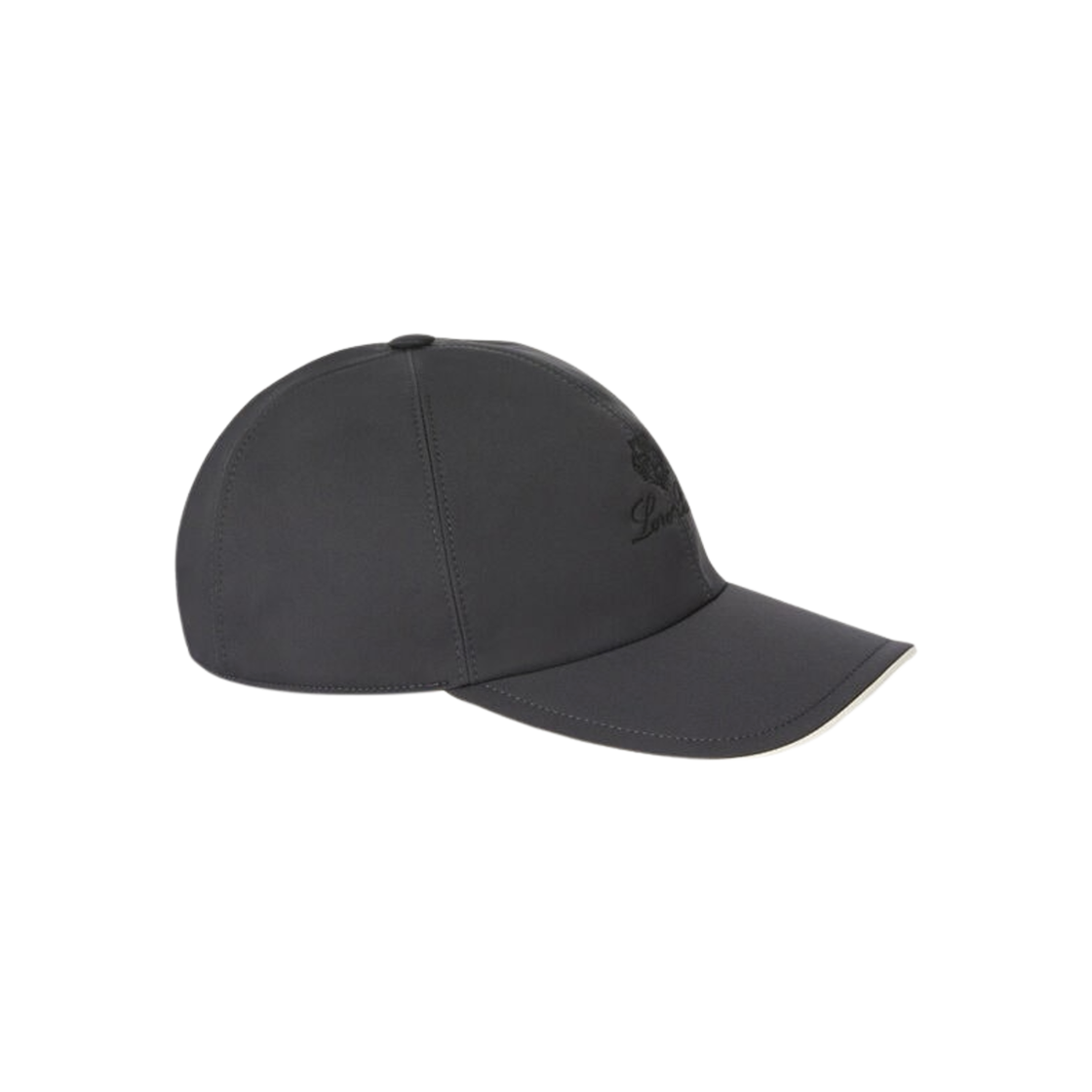 로로 피아나 마이크로파이버 스톰 시스템 베이스볼 캡 오닉스 아이보리(Loro Piana Microfiber Storm System Baseball Cap Onyx Ivory)