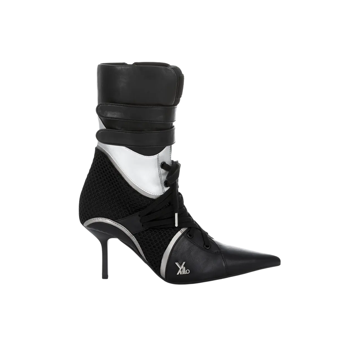 (W) 옐로 느와르 숏 부츠 블랙((W) Yello Noir Short Boots Black)