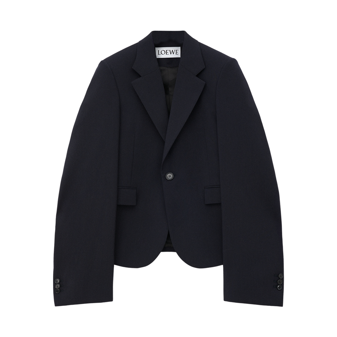 S540Y03XAZ-5190 (W) Loewe Wool Blazer Blue