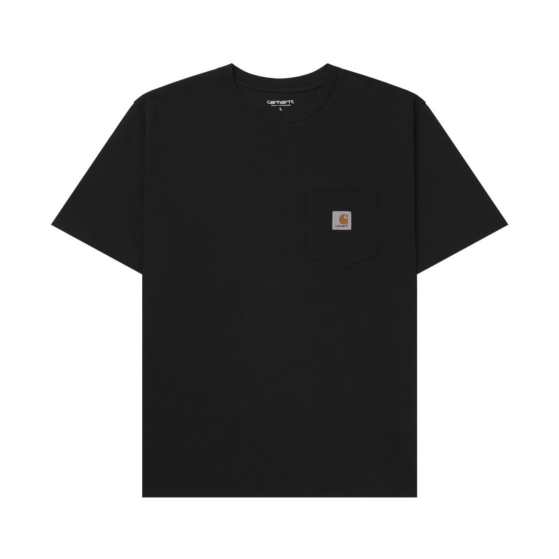 칼하트 WIP 숏슬리브 포켓 티셔츠 블랙(Carhartt WIP S/S Pocket T-Shirt Black)