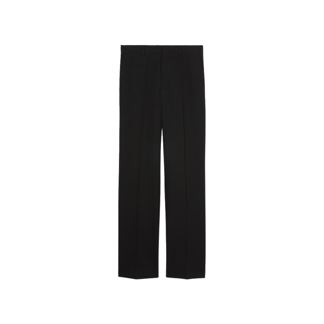 797207-Z7AE5-1000 Gucci Embroidery Wool Gabardine Pants Black