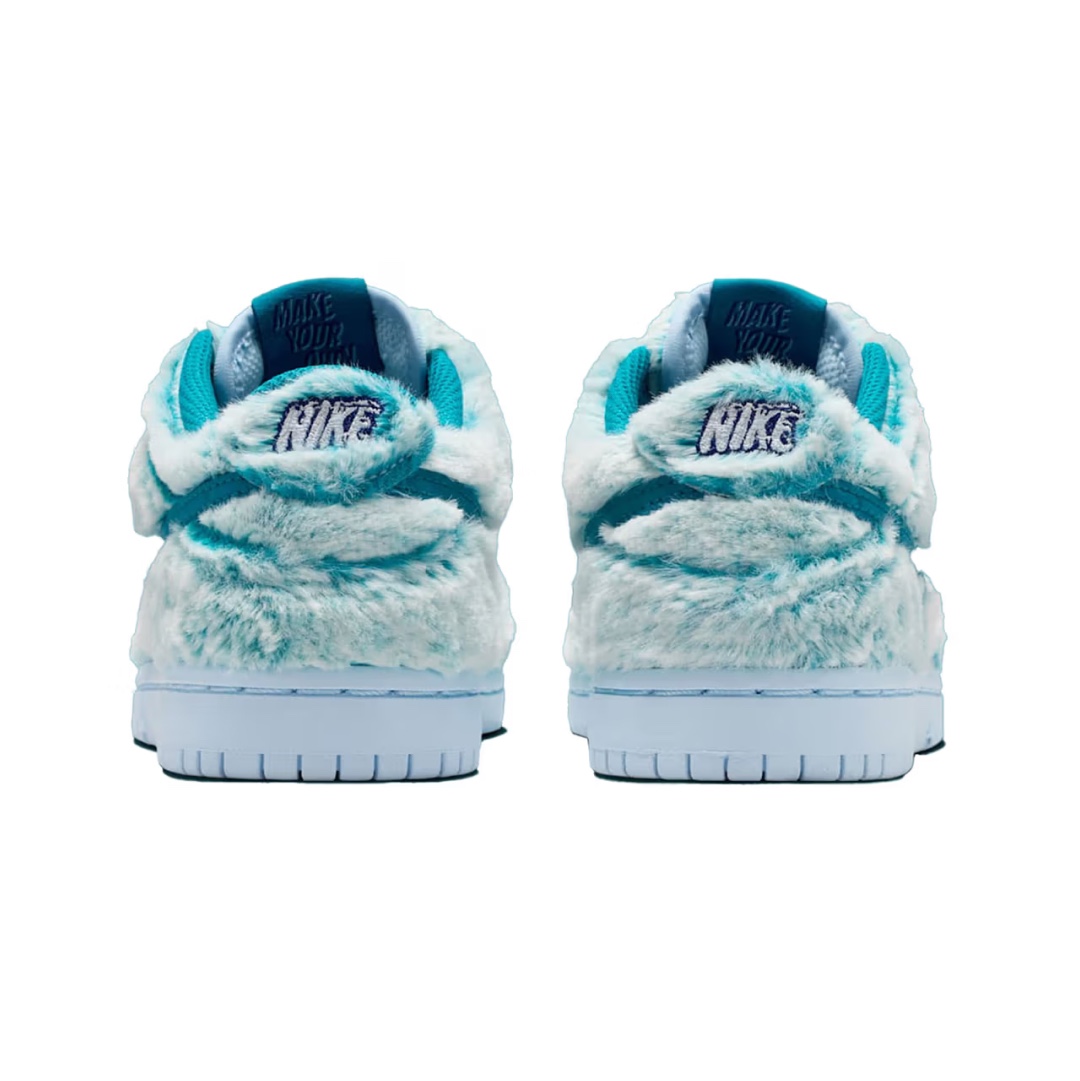 Nike x Nicole Hause SB Dunk Low Pro White and University Blue, Nike Dunk Low Retro University Blue Coconut Milk 착용 스타일 - 3