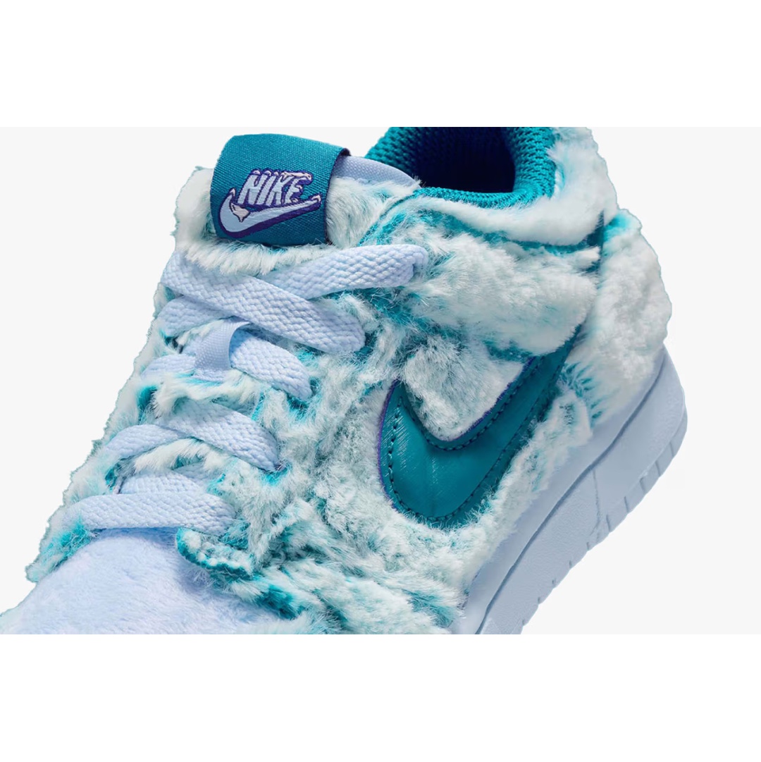 Nike x Nicole Hause SB Dunk Low Pro White and University Blue, Nike Dunk Low Retro University Blue Coconut Milk 착용 스타일 - 4