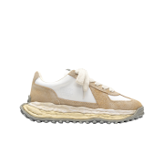 Maison Mihara Yasuhiro Larry OG Sole Vintage Mix Material Low-top Sneakers White
