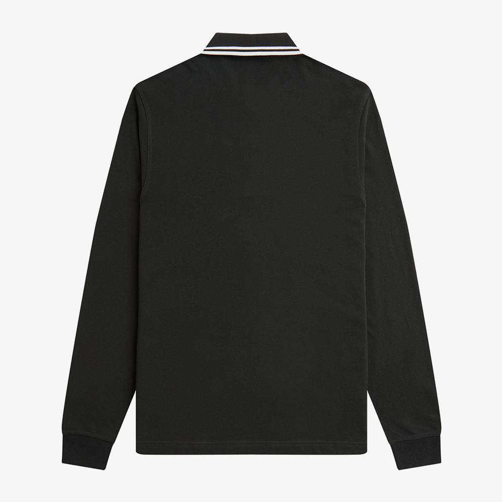 프레드페리 M3636 롱 슬리브 트윈 팁 프레드페리 셔츠 나이트그린/스노우화이트(Fred Perry M3636 Long Sleeve Twin Tipped Fred Perry Shirt Night Green Snow White) - 6