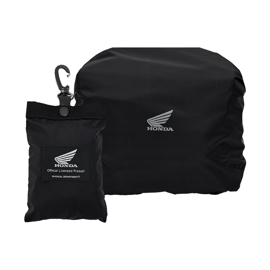 HFX3GD701ABK Honda Wing Logo Waterproof Side Bag Cover Black