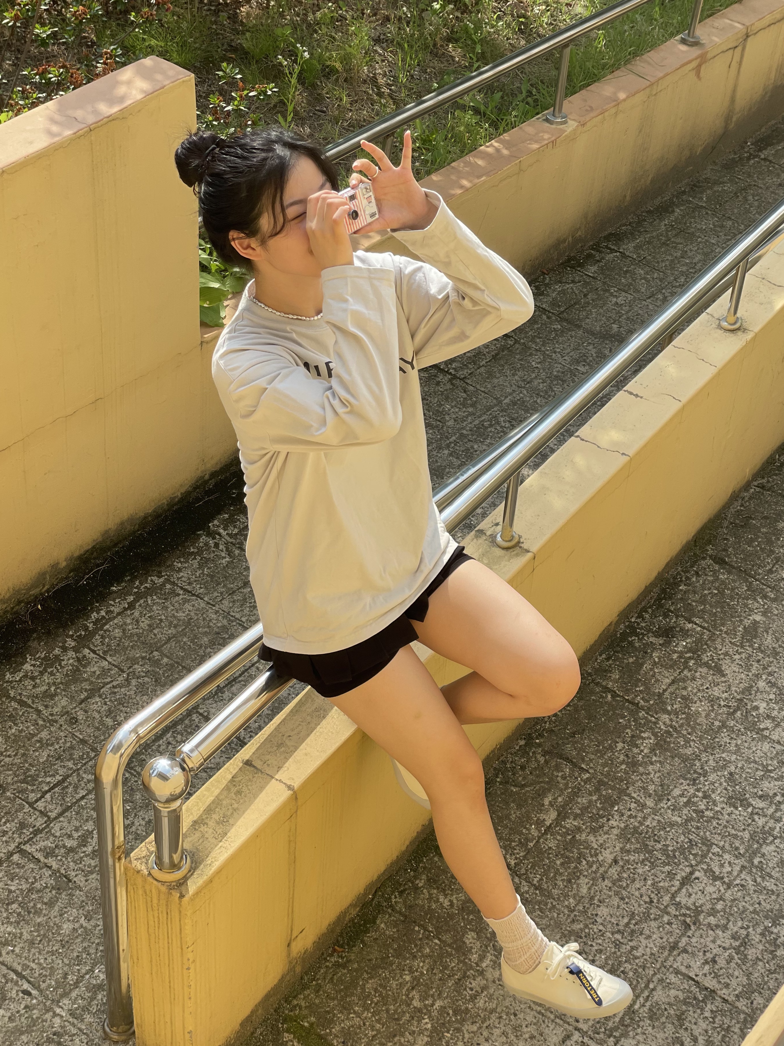 Tretorn Lund Deck Shoes Gray 착용 스타일 - 3