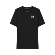 Under Armour HeatGear Short Sleeve Black White