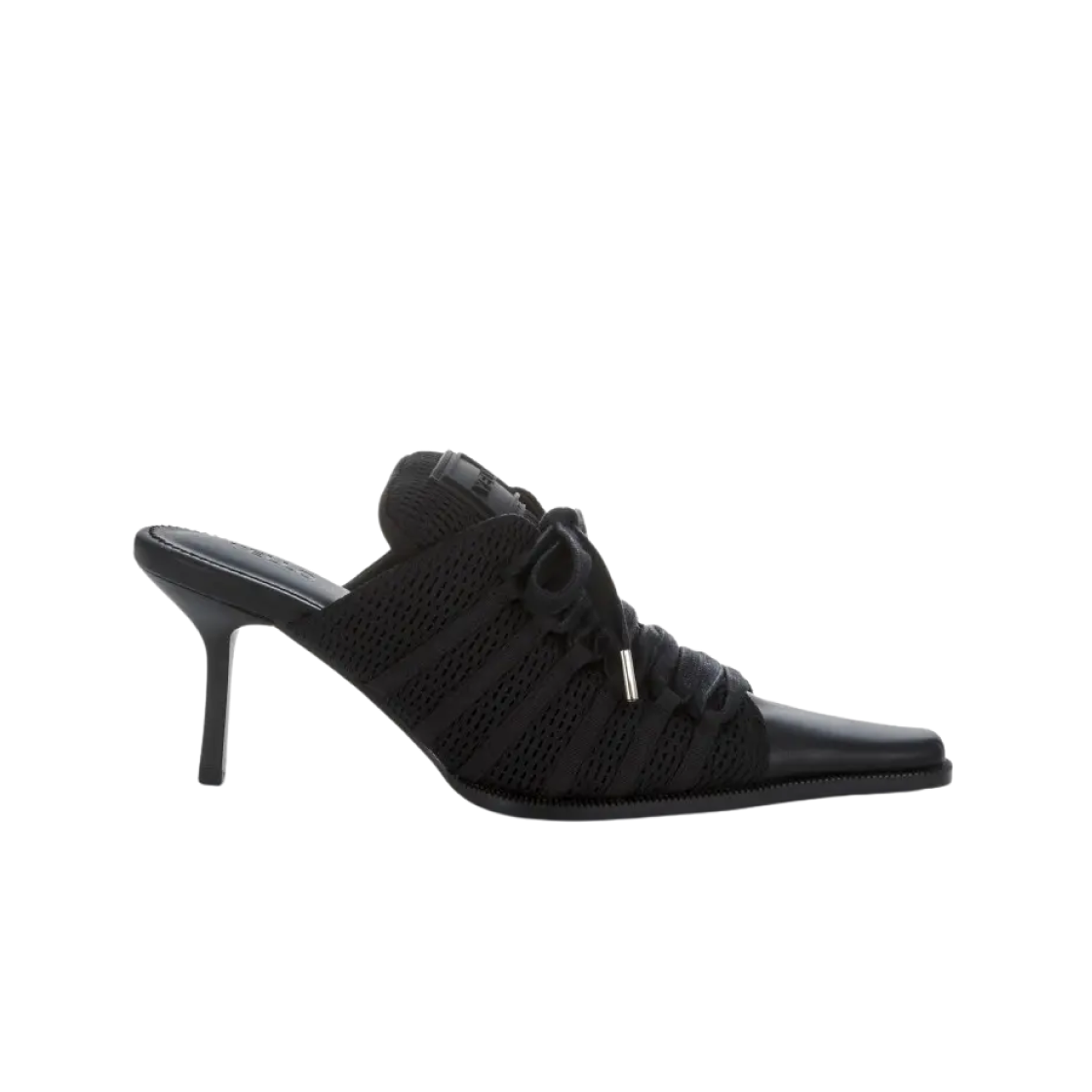 (W) 옐로 슈터 스니커 뮬 블랙((W) Yello Shooter Sneaker Mules Black)