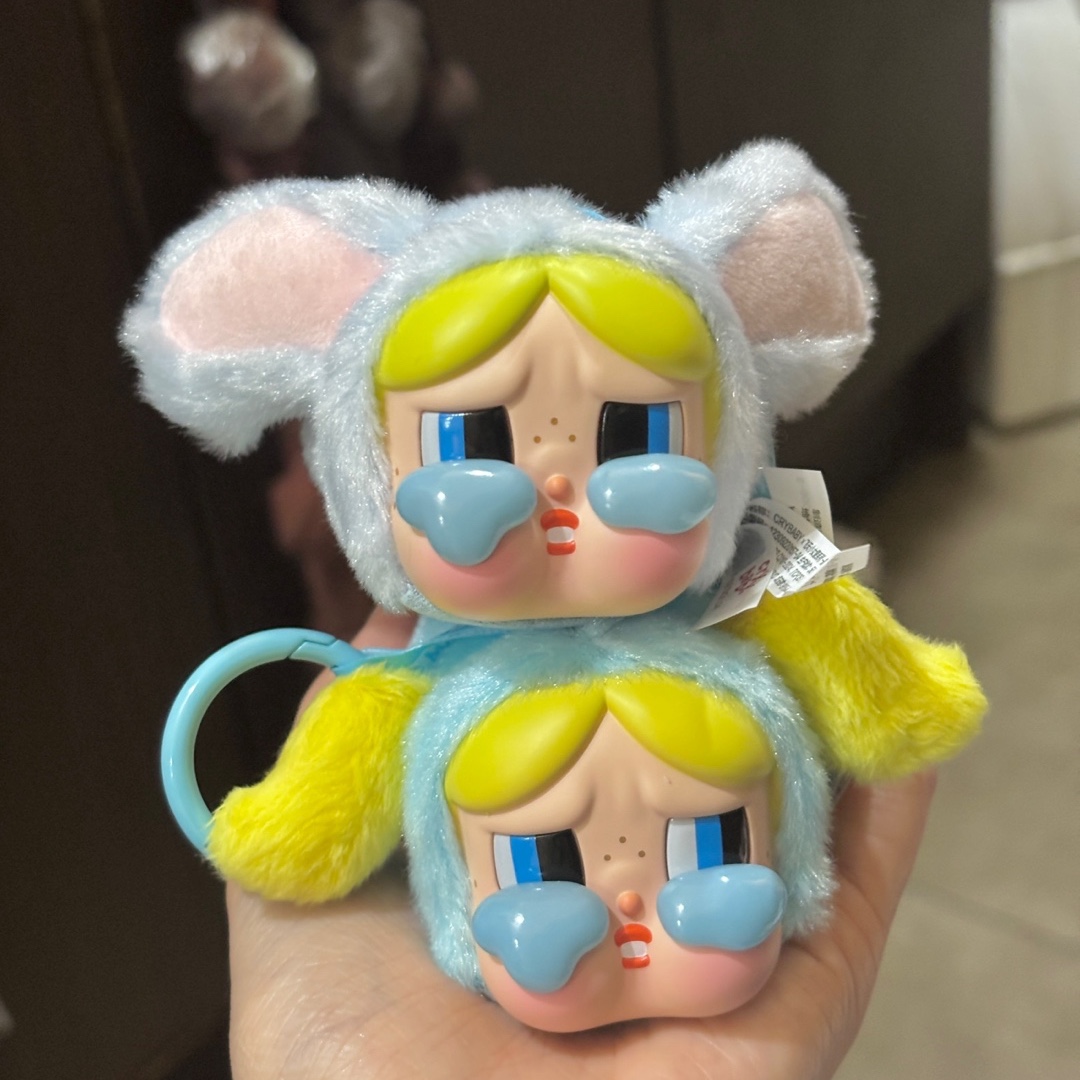 Pop Mart Crybaby x Powerpuff Girls Series Keyring Sealed Case (6 Blind Boxes) 착용 스타일 - 2