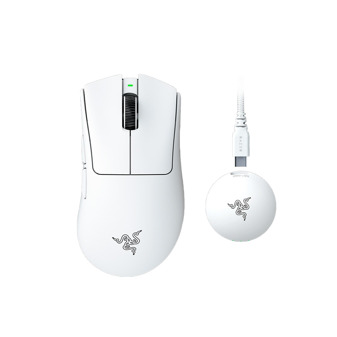 레이저 데스에더 V4 프로 화이트(Razer Deathadder V4 Pro White)